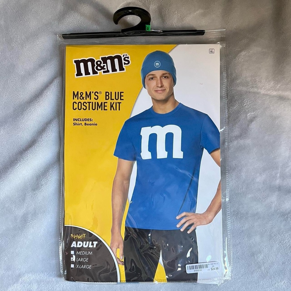 M&M's Blue Costume Kit